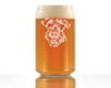 Schnauzer Face Beer Can Pint Glass - Schnauzer Dog Gifts