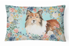 Dog Art Canvas Fabric Decorative Pillow - S000213B001695P001199V000