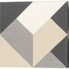 Triangles I Neutral Crop by Mike Schick, Canvas Art