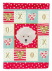Bichon FrisTH Love Flag Garden Size