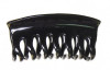 Small Hair Claw Wave Lock Teeth Black - 9773-01