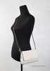 Michael Kors Jet Set Medium Vanilla Convertible Pouchette Bag Michael Kors Jet Set Medium Vanilla Convertible Pouchette Bag