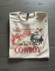 Coors cowboy western graphic tee - 4LittleHearts0313
