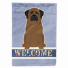 Welcome/Dog Breed Flag Canvas - BB5665CHF
