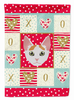 Japanese Bobtail Cat Love Flag Canvas House Size