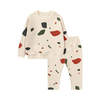 Baby 1pcs Print Pattern Tops Combo Trousers Underwear Cotton 2 Pieces Sets - S002469B002707P000225V009