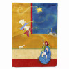 Christmas Themed Art  Flag Canvas - APH5626CHF