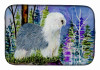 Old English Sheepdog Dish Drying Mat