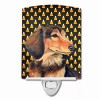 Candy Corn Halloween Dog Art Portrait Ceramic Night Light - S000213B001695P102822V000