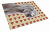 Fall Dog Print Glass Cutting Board Large - S000213B001695P054050V015