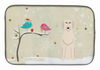 Holiday Dog on Dish Drying Mat - BB2537DDM