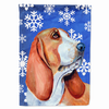 Winter Snowflakes Holiday Dog Flag Garden Size - LH9287GF