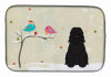 Christmas Presents between Dog Friends Dish Drying Mat - S000213B001695P115596V061