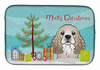 Holiday Dog on Dish Drying Mat - BB1588DDM