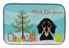 Holiday Dog on Dish Drying Mat - BB1587DDM