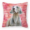 Dog With Love Stripes Fabric Decorative Pillow - S000213B001695P114234V000