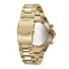 "KILIMANJARO" MENS CHRONOGRAPH METAL BAND WATCH