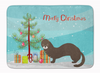 Animals Art Christmas Machine Washable Memory Foam Mat - BB9235RUG