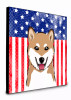 American Flag and Dog Artwork Wall Panel - S000213B001695P014454V008