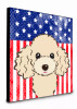 American Flag and Dog Artwork Wall Panel - S000213B001695P014454V026