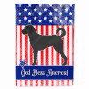 Dog Print American Flag Garden Size - BB8418GF