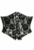 Lavish Lace Overlay Corset Belt Cincher - LV-1424-4X