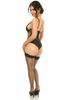 Lavish Mesh Open Cup Waist Cincher - LV-1326-2X