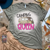 Camping Queen Bleached Shirt