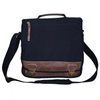 "Classic" Euro-Style Messenger Bag - Black
