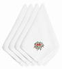 Christmas Themed Embroidered Napkins - EMBT2974NPKE