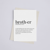 Brother - Greeting Card/Wall Art Print - 149903022