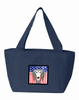 American Flag and Saluki Lunch Bag