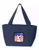 American Flag and Bull Terrier Lunch Bag