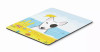 Dog Breed Summer Beach Mouse Pad, Hot Pad or Trivet - S000213B001695P061544V000