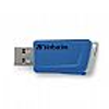 Verbatim, 16GB, Store 'n' Click, USB Flash Drive, Blue + Yellow
