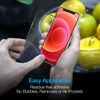 Naztech IntelliShield Tempered Glass w/3D Edge iPhone 12 Min