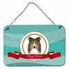 Merry Christmas Design with Dog Art Wall or Door Hanging Prints - S000213B001695P055784V000
