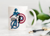 Hero Inspired Coffee Mug - Captain | By Trebreh Designs