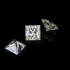Flawless 3ct Moissanite 9mm Brilliant Square Cut Colorless
