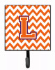 Letter Chevron Orange and Regalia Leash or Key Holder - CJ1062-LSH4