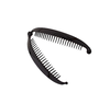 French Black Banana  Clip With Ball Closure