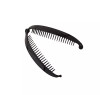 French Black Banana  Clip With Ball Closure - 9879-03