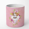 Dog 10 oz Flowers Decorative Soy Candle - S000213B001695P020158V008