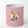 Dog 10 oz Flowers Decorative Soy Candle - S000213B001695P020158V021