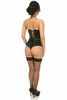 Lavish Sheer Lace Underwire Open Cup Underbust Corset - LV-1160-6X