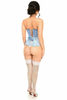 Lavish Sheer Lace Underwire Open Cup Underbust Corset - LV-1439-5X