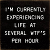 I'm Currently Experiencing Life At Several WTF's Per Hour - S002084B002469P002017V000
