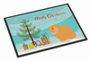 Rabbit Art Christmas Indoor or Outdoor Mat - BB9335JMAT
