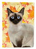 Siamese Fall Leaves Flag Canvas House Size