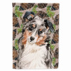 Cones/Dog Breed Themed Flag Canvas House Size - BB9572CHF
